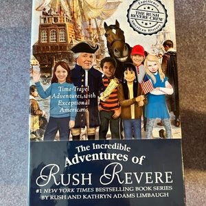 New Rush Limbaugh’s The Incredible Adventures of Rush Revere hardcover book set